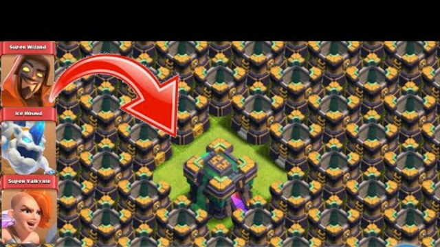 Finding Fastest Super Troop On Coc | x999 Lvl 15 Gold Storage Vs All Max Super Troops | Coc |