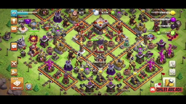 Clash of clans live attacks