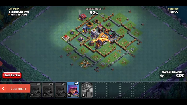 Clash of clans attack by trick