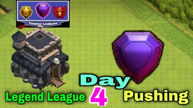 Townhall 9 Legend League Pushing Day 4 - Clash of clans.