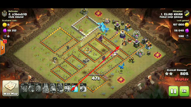 COC TOWN HALL 11 MAX ATTACK| War Attack Town hall 11#COC