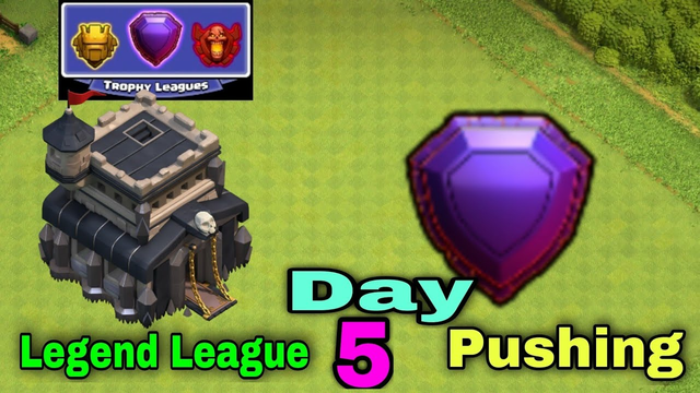 Townhall 9 Legend League Pushing Day 5 - Clash of clans