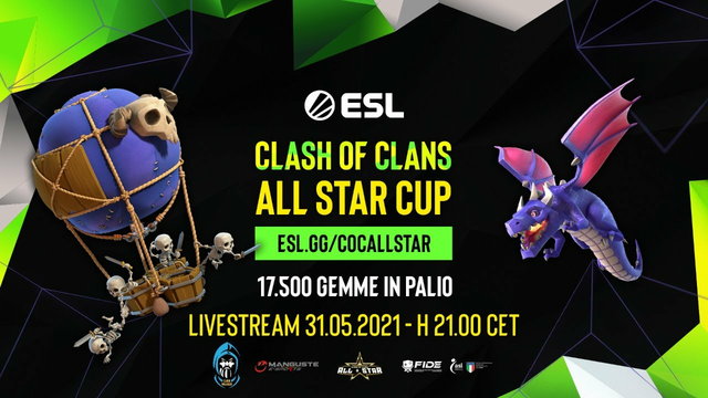 ESL - CLASH OF CLANS ALL STAR CUP #4  ITALY