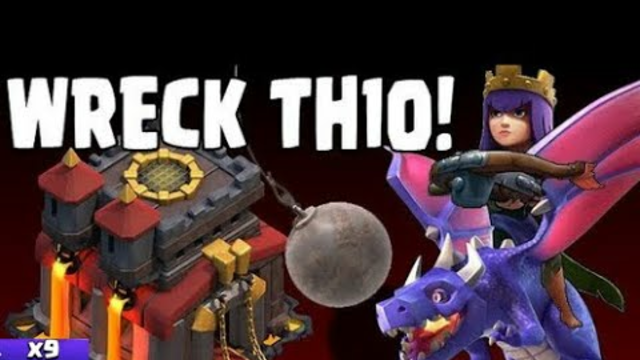 TH 10 | ZAP DRAG| ATTACK STRATEGY|CLASH OF CLANS