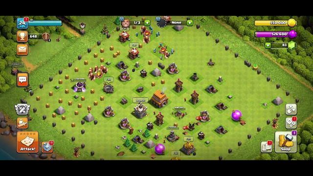 Clash of Clans Base Engineering #5 - Giant/Wizard raids with mixed results