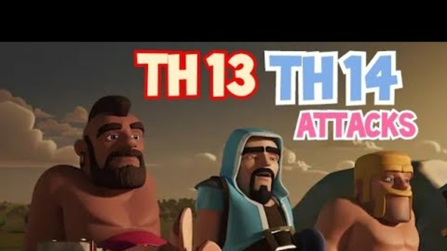 Clash Of Clans Live Th 14 And Th 13 Attaks