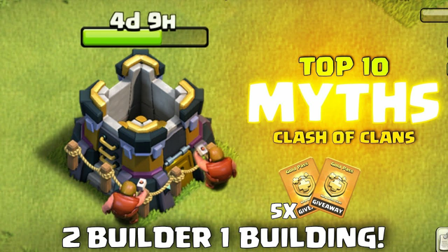 Top 10 Mythbusters in CLASH OF CLANS | COC Myths #39