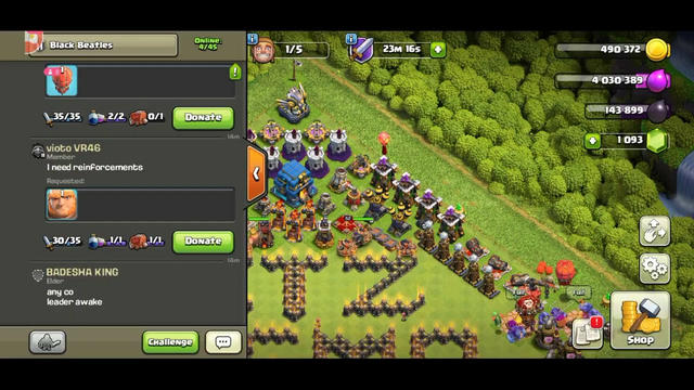 CLASH OF CLANS : LIVE  ATTACKS | CLAN WAR LEAGUE .... CLASH OF CLANS..