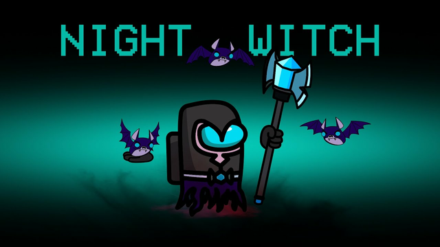 Night Witch Impostor role in Among us | Clash of Clans | Animation