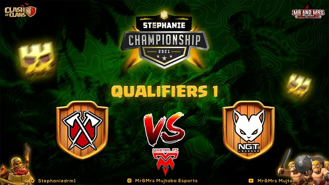 #MASTERPT | TRIBE GAMING VS NGT LEGENDS | STEPHANIE CHAMPIONSHIP | CLASH OF CLANS