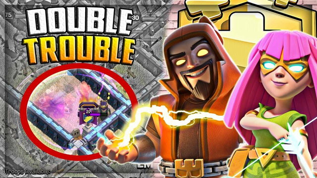 WOW CLONE BLIMP IS REALLY INSANE | TH 14 DOUBLE TROUBLE | COC 2021