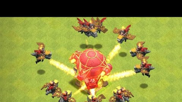 all drag riders mass attack | Clash Of Clans |