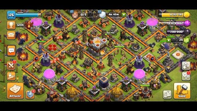 CLASH OF CLANS - My Townhall 11 base.