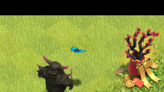 Clash of clans pekka chasing butterfly