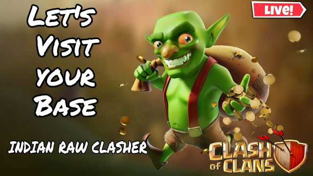 Clash of clan live stream | lets visit your base #clashofclanlibe #livestream #coclivenow