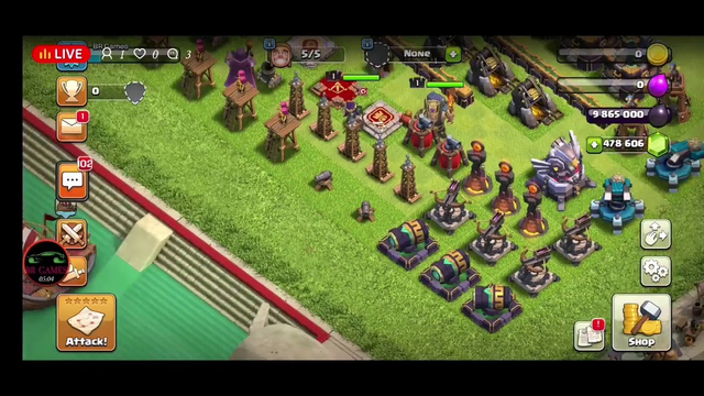 Clash of clans Upgrade all Cannon to max level