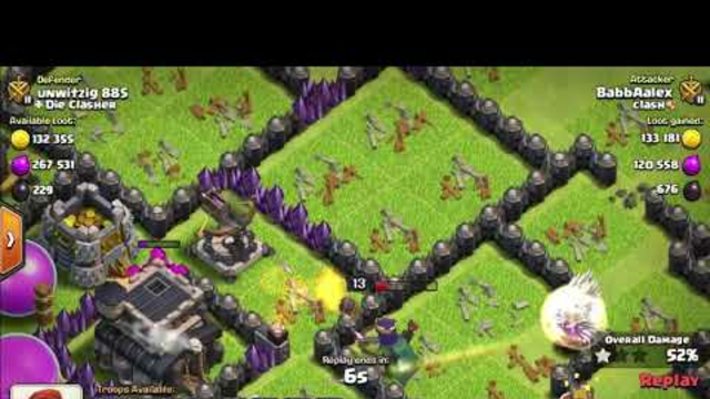 I almost did not get the two stars[ Clash of  clans