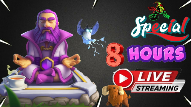 COC LIVE// A Special 8 Hours Stream -Clash of Clans
