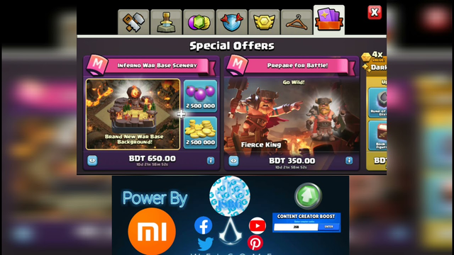 Clash of Clans New UpdateAnd New Inferno Town Challenges And New 2 Topps