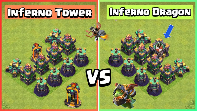 Can You Replace Inferno Tower with Inferno Dragon? | Clash of Clans