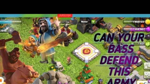 Clash of clans Best army powerful attack
