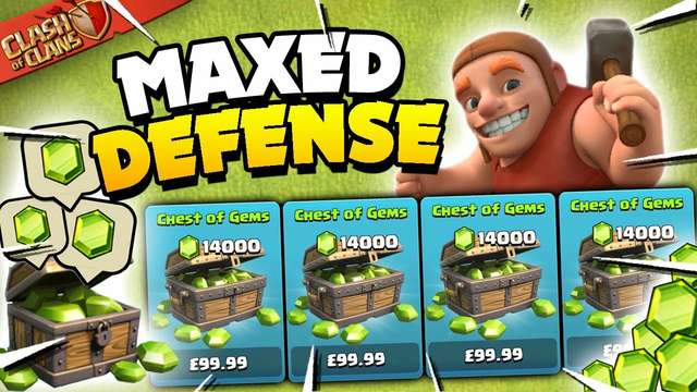 I Spent $... to Max My Defenses in Clash of Clans!