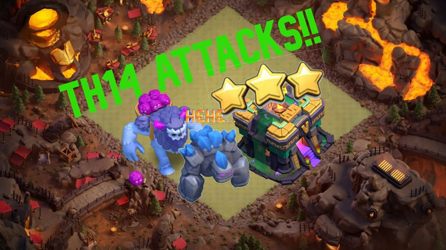 CLASH OF CLANS- TH14 ATTACKS!!