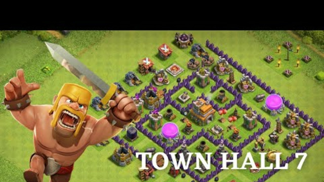 Clash Of Clans | Town Hall 7 Gameplay