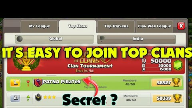 How to Join Any HIGH Level Clan in Clash of Clan 2021| How to Join Best Clan in Coc