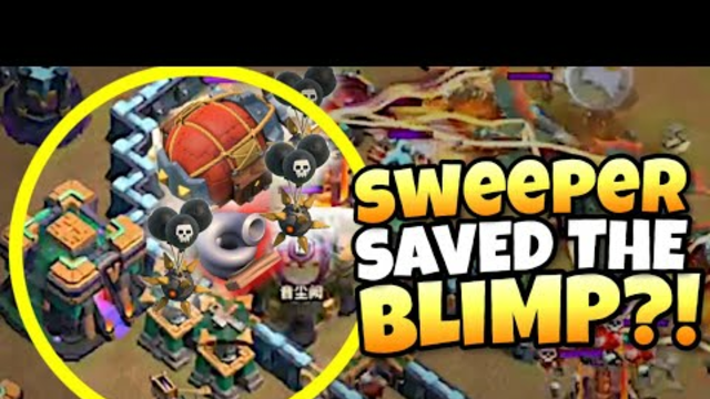 SWEEPER SAVED HIS BLIMP?! INSANE LUCK with WINNER going to CLASH WORLDS QUALIFIERS! Clash of Clans