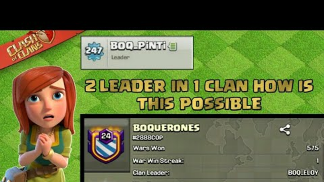 2 Leaders In One Clan l Coc New Glitch ? How This Possible 2 Leader In 1 Clan Coc l Clash Of Clans