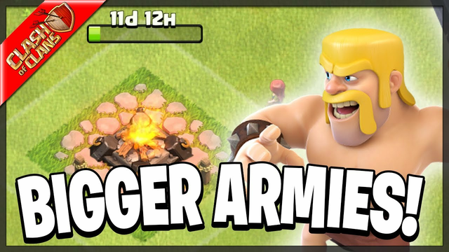Time to get those Camps Upgraded! (Clash of Clans)