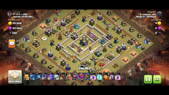 Coc.. TH 13 was strategy