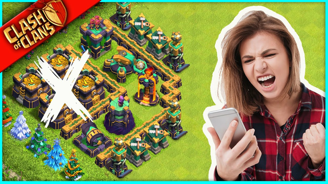 I SPENT AN ENTIRE DAY BEING A JERK IN CLASH OF CLANS