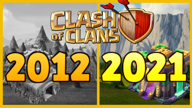 A Brief History of Clash of Clans - 2012-2021