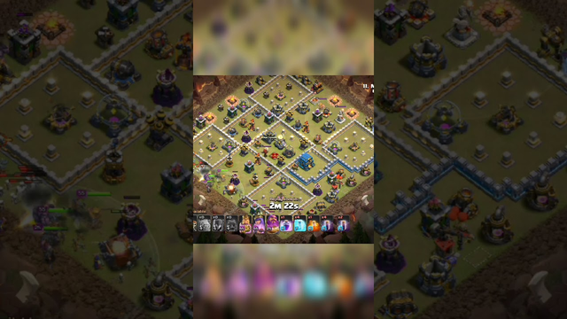 Clash of clans biggest closet call ever TH12 Batgowitch attack  went to this!!!!