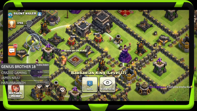 COC LIVE // BASE VISIT AND ATTACKS