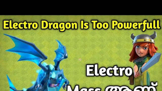 Electro Dragon Is Too Op! | Clash with leo | Clash of clans malayalam