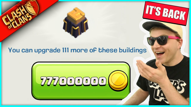 THE MOST OVERPRICED WALLS IN CLASH OF CLANS ARE BACK... FOR THE LOW LOW PRICE OF 777,000,000 :(