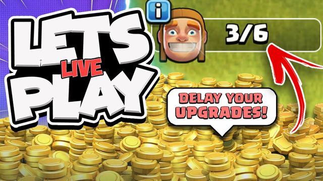 Biggest Upgrade Mistake Ever! TH12 F2P Series Live! (Clash of Clans)