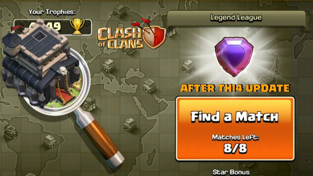 Town hall 9 Sign up to Legend League After Th14 Update | 8/8 Live Attacks - Clash of Clans