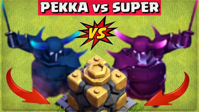 Pekka vs Super PEKKA - Clash of Clans