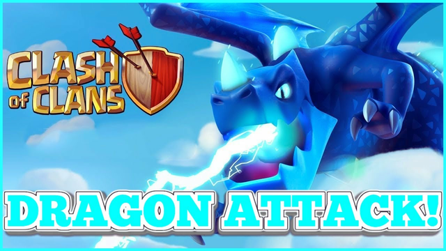 CLASH Of CLANS ATTACK STRATEGY For WAR Using 4 ELECTRO DRAGON + 7 DRAGON + 7 BALLOONS - COC