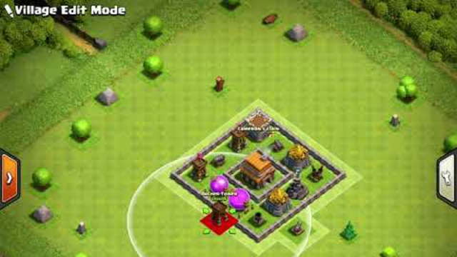 Creating a TH5 Base in Clash of Clans