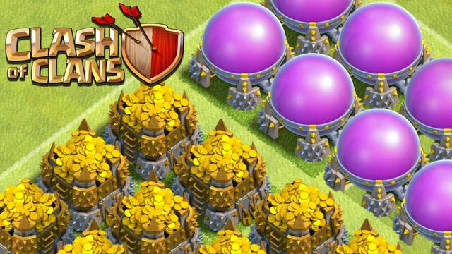 Clash Of Clans Great Loot Attack!