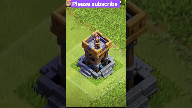 Wizard+archer tower upgrade to max level in clash of clans #Shorts