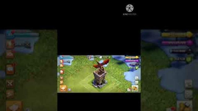 1 to max lvl Dragon tower clash of clans #shorts