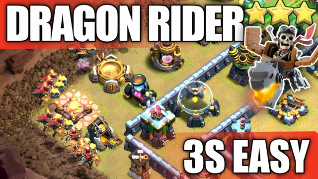 New Troop DRAGON RIDER !!! New TH14 Attack Strategy And 3 Star | Clash of Clans