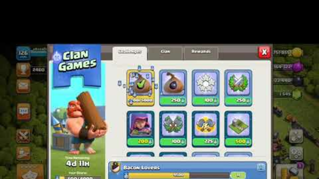 Clash of Clans - Clan Games (TH12)