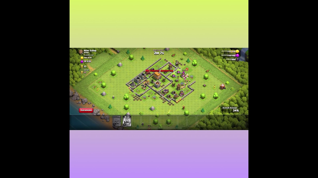 Clash of Clans Barbarian Challenge